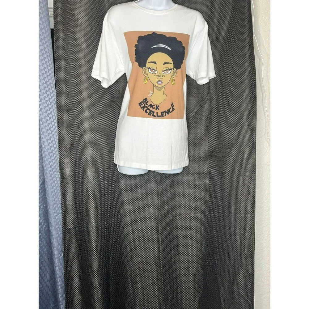 Black Excellence Graphic T-Shirt Medium